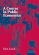 A Course in Public Economics - Bild 1