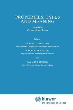 Properties, Types and Meaning - Chierchia, G. / Partee, B.H. / Turner, R. (Hgg.)