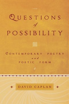 Questions of Possibility - Caplan, David