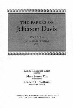 The Papers of Jefferson Davis - Davis, Jefferson