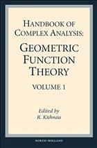 Handbook of Complex Analysis - Kuhnau, Reiner (ed.)