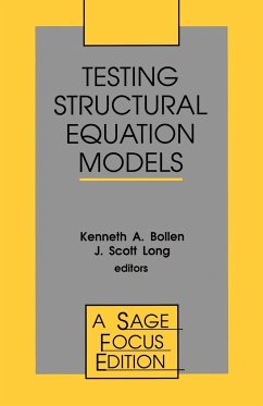 Testing Structural Equation Models - Bollen, Kenneth A. / Long, J Scott (eds.)