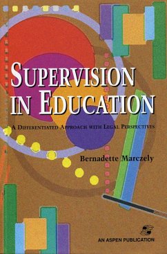 Supervision in Education: A Differentiated Approach with Legal Perspectives - Marczely, Bernadette