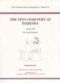The Teti Cemetery at Saqqara: Volume 8 - The Tomb of Inumin
