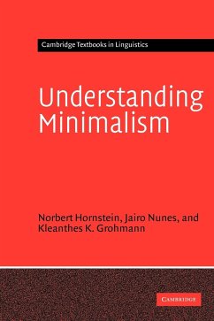 Understanding Minimalism - Hornstein, Norbert; Nunes, Jairo; Grohmann, Kleanthes K.