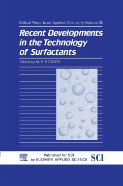 Cover Recent Developments in the Technology of Surfactants