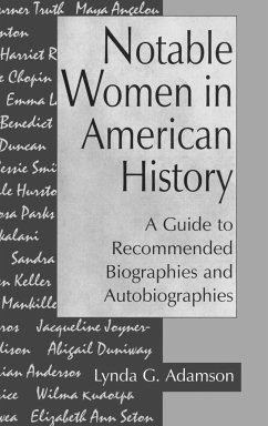 Notable Women in American History - Adamson, Lynda