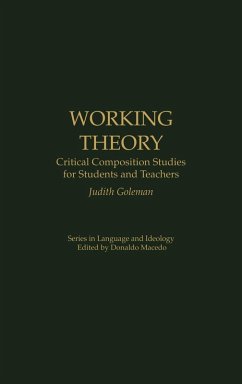 Working Theory - Goleman, Judith
