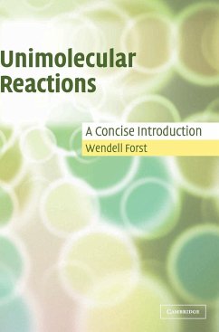 Unimolecular Reactions - Forst, Wendell