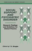 Social Support and Psychiatric Disorder