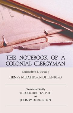The Notebook of a Colonial Clergyman