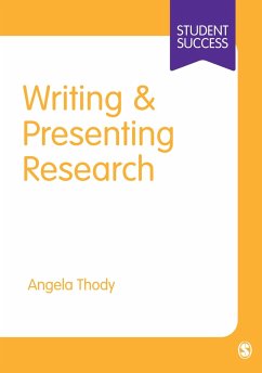 Writing and Presenting Research - Thody, Angela