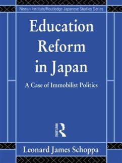 Education Reform in Japan - Schoppa, Leonard James