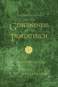 Dissertations on the Genuineness of the Pentateuch, 2 Vol. - Hengstenberg, E. W.