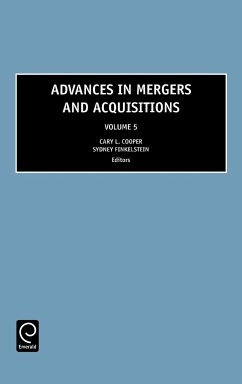 Advances in Mergers and Acquisitions - Cooper, Cary L / Finkelstein, Sydney (eds.)