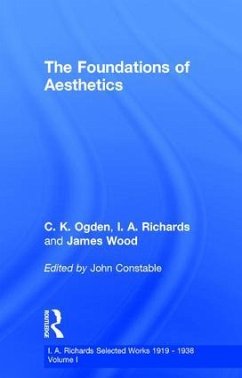 Foundations of Aesthetics Vol 1