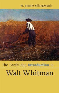 The Cambridge Introduction to Walt Whitman - Killingsworth, M. Jimmie