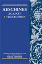 Aeschines: Against Timarchos - Aeschines; Fisher, Nick