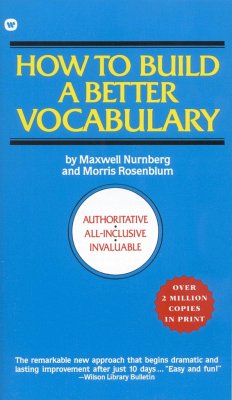 How to Build a Better Vocabulary - Nurnberg, Maxwell; Rosenblum, Morris