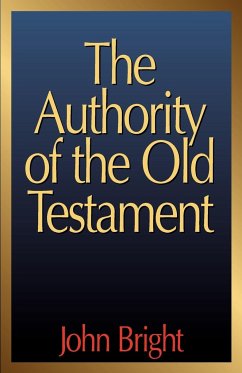 The Authority of the Old Testament