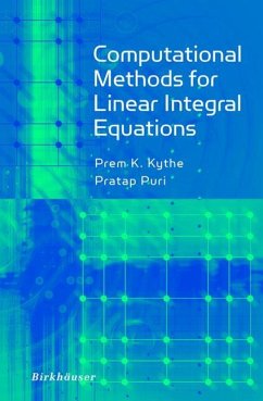 Computational Methods for Linear Integral Equations - Kythe, Prem;Puri, Pratap