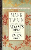 Extracts from Adam'sDiary/Eve's Diary