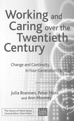 Cover Working and Caring Over the Twentieth Century