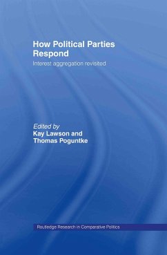 How Political Parties Respond - Lawson, Kay; Poguntke, Thomas