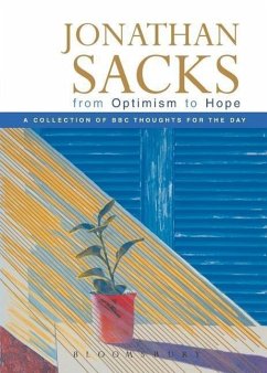 From Optimism to Hope - Sacks, Jonathan