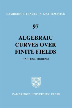 97 Algebraic Curves Over Finite Fields - Moreno, Carlos