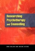 Researching Psychotherapy and Counselling