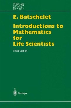 Introduction to Mathematics for Life Scientists - Batschelet, Eduard