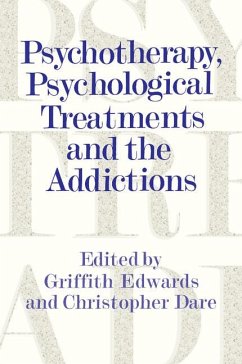 Cover Psychotherapy, Psychological Treatments and the Addictions