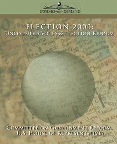 Election 2000 - Committee of Government Reform, Of Gover; U S House of Representatives, House of; Committee of Government Reform