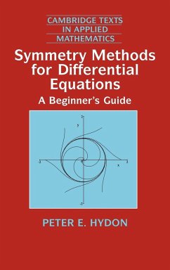 Symmetry Methods for Differential Equations - Hydon, Peter E.