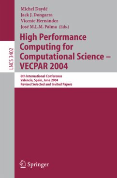 High Performance Computing for Computational Science - VECPAR 2004 - Daydé, Michel / Dongarra, Jack / Hernández, Vincente / Palma, José M.L.M. (eds.)