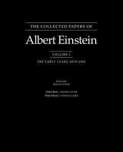 The Collected Papers of Albert Einstein, Volume 1 (English) - Einstein, Albert