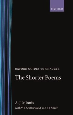 Oxford Guides to Chaucer - Minnis, A J