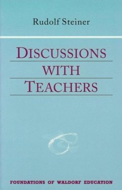 Discussions with Teachers - Steiner, Rudolf