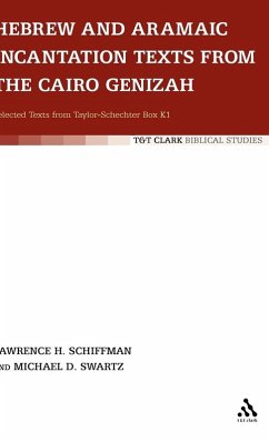 Cover Hebrew and Aramaic Incantation Texts from the Cairo Genizah