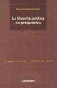 La filosofía política en perspectiva - Quesada-López, Fernando
