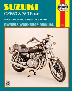 Suzuki GS550 (77 - 82) & GS750 Fours (76 - 79) Haynes Repair Manual - Haynes Publishing