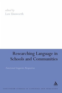 Cover Researching Language in Schools and Communities
