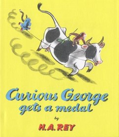 Curious George Gets a Medal - Rey, H A; Rey, Margret