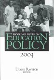 Brookings Papers on Education Policy: 2003