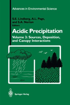 Acidic Precipitation - Lindberg, S. E. / Page, A. L. / Norton, S. A. (Hgg.)