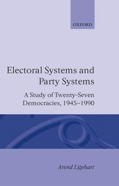Electoral Systems and Party Systems - Lijphart, Arend