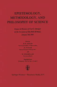 Epistemology, Methodology, and Philosophy of Science - Essler, Wilhelm K. / Putnam, H. / Stegmüller, W. (Hgg.)