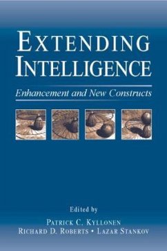 Extending Intelligence - Kyllonen, Patrick C; Roberts, Richard D; Stankov, Lazar