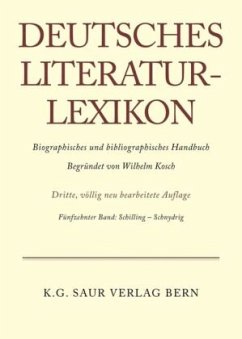 Schilling - Schnydrig / Deutsches Literatur-Lexikon Band 15